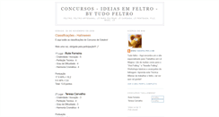 Desktop Screenshot of concursostudofeltro.blogspot.com