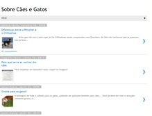 Tablet Screenshot of enciclopediacaesegatos.blogspot.com