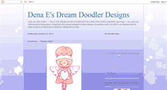 Desktop Screenshot of denaesdreamdoodlerartanddesigns.blogspot.com