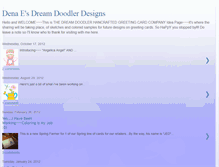 Tablet Screenshot of denaesdreamdoodlerartanddesigns.blogspot.com