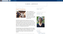 Desktop Screenshot of carolarnold.blogspot.com