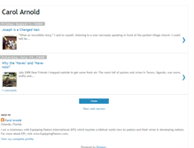 Tablet Screenshot of carolarnold.blogspot.com