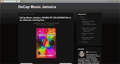 Desktop Screenshot of decapmusicjamaica.blogspot.com