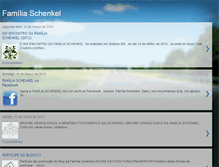 Tablet Screenshot of familiaschenkel.blogspot.com