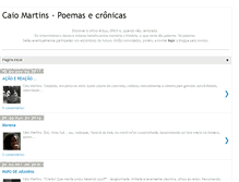 Tablet Screenshot of caiovmartins.blogspot.com