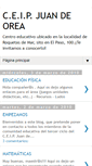 Mobile Screenshot of colejuandeorea.blogspot.com