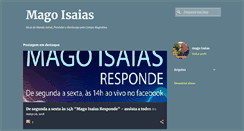 Desktop Screenshot of magoisaias.blogspot.com