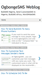 Mobile Screenshot of ogbongesms.blogspot.com