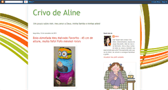 Desktop Screenshot of crivodealine.blogspot.com