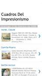 Mobile Screenshot of cuadrosimpresionistas.blogspot.com