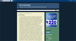 Desktop Screenshot of elio220.blogspot.com