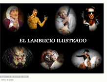 Tablet Screenshot of lambucioilustrado.blogspot.com