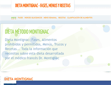 Tablet Screenshot of la-dieta-montignac.blogspot.com