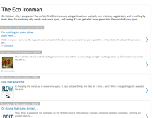 Tablet Screenshot of ecoironman.blogspot.com