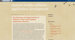 Desktop Screenshot of custom-mobile-software-application-de.blogspot.com