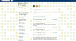 Desktop Screenshot of ideas-and-thoughts.blogspot.com