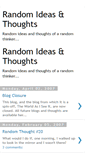 Mobile Screenshot of ideas-and-thoughts.blogspot.com