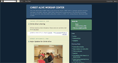 Desktop Screenshot of christ-alive.blogspot.com