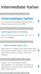 Mobile Screenshot of intermediateitalian.blogspot.com