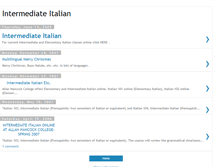 Tablet Screenshot of intermediateitalian.blogspot.com