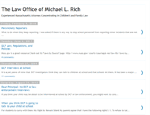 Tablet Screenshot of michaelrichlaw.blogspot.com