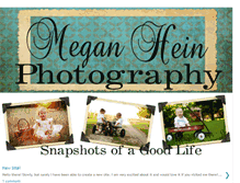 Tablet Screenshot of meganheinphotography.blogspot.com