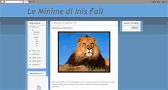 Desktop Screenshot of leminimediinisfail.blogspot.com