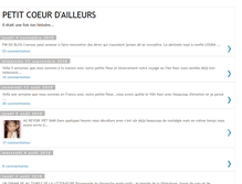 Tablet Screenshot of petitcoeurdailleurs.blogspot.com