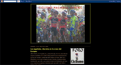 Desktop Screenshot of ciclismojorgejuvenil.blogspot.com