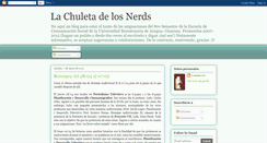 Desktop Screenshot of lachuletadelosnerds.blogspot.com