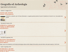 Tablet Screenshot of geografiadellasalvezza.blogspot.com