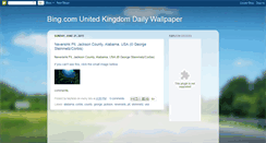 Desktop Screenshot of bingdailywallpaperuk.blogspot.com