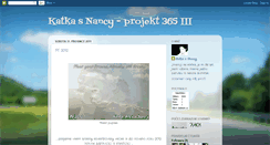 Desktop Screenshot of katka-nancy-projekt365-iii.blogspot.com