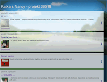 Tablet Screenshot of katka-nancy-projekt365-iii.blogspot.com