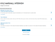 Tablet Screenshot of kyle-marshall-interview.blogspot.com