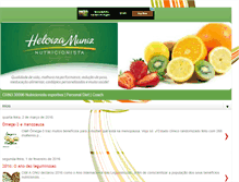 Tablet Screenshot of heloizamuniznutri.blogspot.com