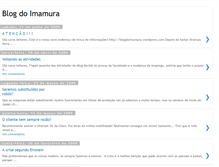 Tablet Screenshot of blogdoimamura.blogspot.com