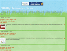 Tablet Screenshot of chb-highperformancehomes.blogspot.com