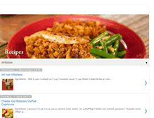 Tablet Screenshot of cookingrecipez.blogspot.com