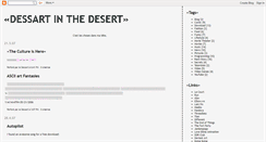 Desktop Screenshot of dessart.blogspot.com