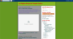 Desktop Screenshot of lapaginabruja.blogspot.com