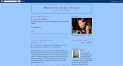 Desktop Screenshot of messingwithtexas.blogspot.com