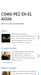 Mobile Screenshot of comopezenelagua.blogspot.com