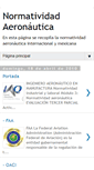 Mobile Screenshot of normatividadaeronautica.blogspot.com