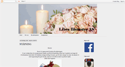 Desktop Screenshot of libra-blomster.blogspot.com