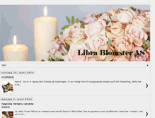 Tablet Screenshot of libra-blomster.blogspot.com