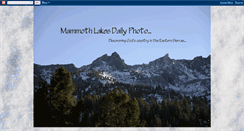 Desktop Screenshot of mammothlakesdp.blogspot.com