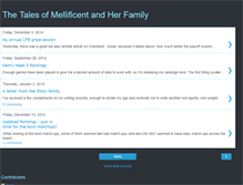 Tablet Screenshot of mellificenttales.blogspot.com