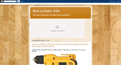 Desktop Screenshot of drillsbestportable.blogspot.com