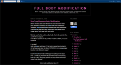 Desktop Screenshot of fullbodymodification.blogspot.com